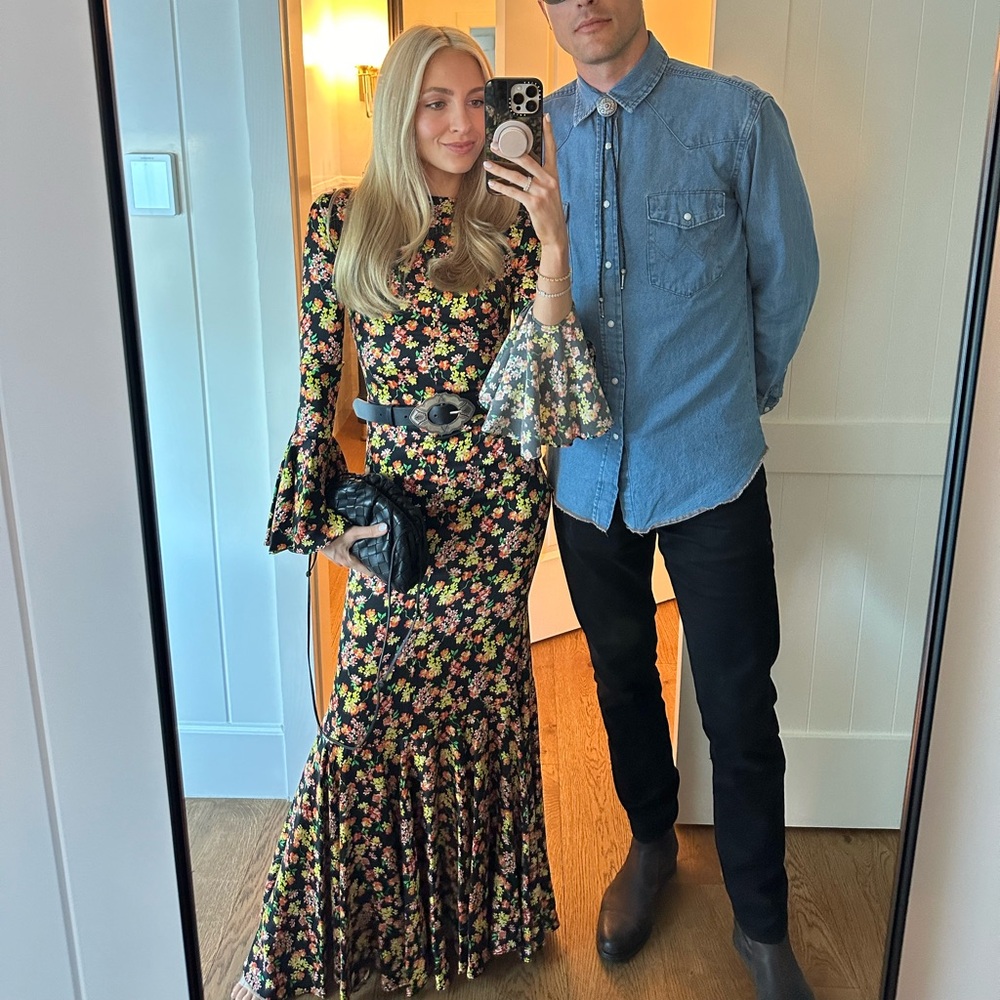 Caroline Constas Allonia Floral Gown
